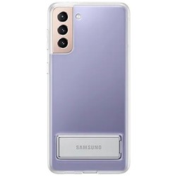 Чехол-накладка Samsung Clear Standing Cover для смартфона Samsung Galaxy S21 (Galaxy S21 Plus Clear Standing Cover) Transparent